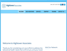 Tablet Screenshot of hightowerintervention.com